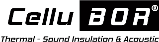 CELLU BOR THERMAL - SOUND INSULATION & ACOUSTIC logo