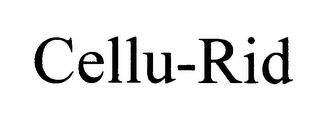 CELLU-RID logo