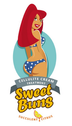 CELLULITE CREAM TREATMENT SWEET BUNS SUCCULENT CITRUS logo