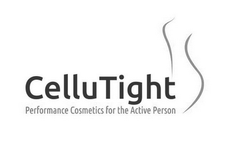 CELLUTIGHT PERFORMANCE COSMETICS FOR THE ACTIVE PERSON logo