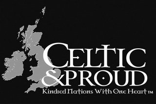 CELTIC & PROUD "KINDRED NATIONS WITH ONE HEART" logo