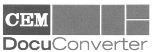 CEM DOCUCONVERTER logo