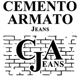 CEMENTO ARMATO JEANS C JEANS A logo