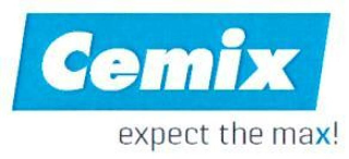 CEMIX EXPECT THE MAX! logo