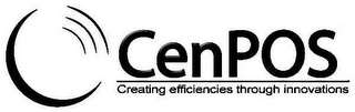 CENPOS CREATING EFFICIENCIES THROUGH INNOVATIONS logo