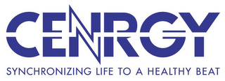 CENRGY SYNCHRONIZING LIFE TO A HEALTHY BEAT logo