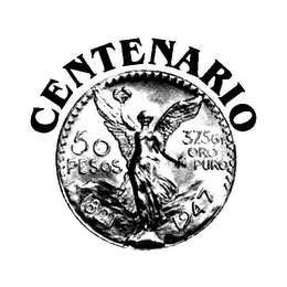 CENTENARIO 50 PESOS 37.5 GR ORO PURO 1821 1947 logo