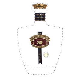 CENTENARIO RUM LIMITED EDITION RUM CENTENARIO SISTEMA SOLERA 30 AÑOS EDICIÓN LIMITADA SELECCIÓN PREMIUM logo