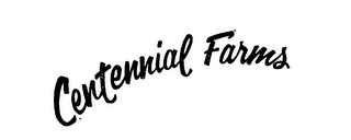 CENTENNIAL FARMS logo