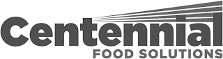 CENTENNIAL FOOD SOLUTIONS logo