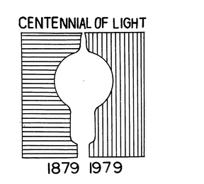 CENTENNIAL OF LIGHT 1879 1979 logo