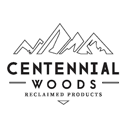 CENTENNIAL WOODS RECLAIMED PRODUCTS logo