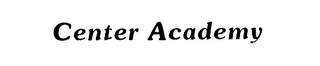 CENTER ACADEMY logo