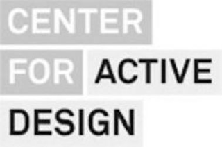 CENTER FOR ACTIVE DESIGN logo