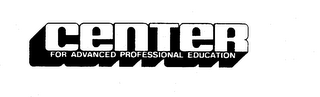 CENTER FOR ADVANCED PROFESSIONAL EDUCATION logo