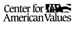 CENTER FOR AMERICAN VALUES logo