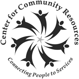 CENTER FOR COMMUNITY RESOURCES CONNECTING PEOPLE TO SERVICES logo
