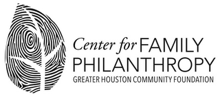 CENTER FOR FAMILY PHILANTHROPY GREATER HOUSTON COMMUNITY FOUNDATION logo