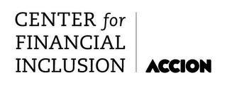 CENTER FOR FINANCIAL INCLUSION ACCION logo