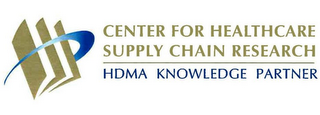 CENTER FOR HEALTHCARE SUPPLY CHAIN RESEARCH HDMA KNOWLEDGE PARTNER logo