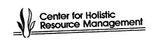 CENTER FOR HOLISTIC RESOURCE MANAGEMENT logo
