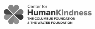 CENTER FOR HUMANKINDNESS THE COLUMBUS FOUNDATION & THE WALTER FOUNDATION logo