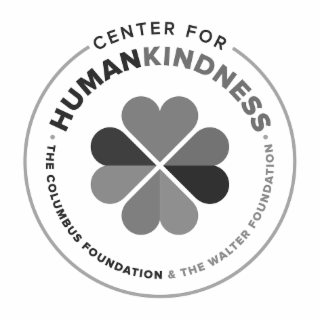 CENTER FOR HUMANKINDNESS· THE COLUMBUS THE FOUNDATION & THE WALTER FOUNDATION · logo