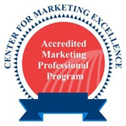 CENTER FOR MARKETING EXCELLENCE ACCREDITED MARKETING PROFESSIONAL PROGRAM logo