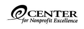 CENTER FOR NONPROFIT EXCELLENCE logo