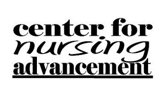CENTER FOR NURSING ADVANCEMENT logo