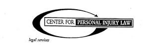 CENTER FOR PERSONAL INJURY LAW LEGAL SERVICES logo