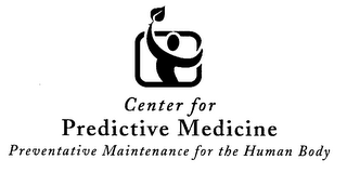 CENTER FOR PREDICTIVE MEDICINE PREVENTATIVE MAINTENANCE FOR THE HUMAN BODY logo