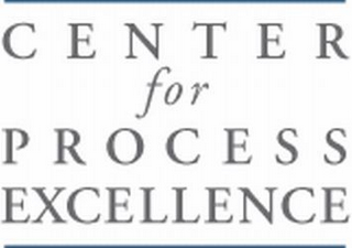 CENTER FOR PROCESS EXCELLENCE logo