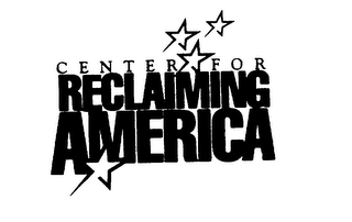 CENTER FOR RECLAIMING AMERICA logo