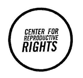 CENTER FOR REPRODUCTIVE RIGHTS logo