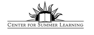 CENTER FOR SUMMER LEARNING logo