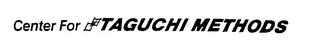 CENTER FOR TAGUCHI METHODS logo