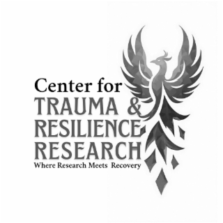 CENTER FOR TRAUMA & RESILIENCE RESEARCH WHERE RESEARCH MEETS RECOVERY logo