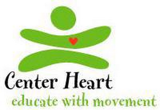CENTER HEART EDUCATE WITH MOVEMENT logo