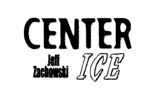 CENTER ICE JEFF ZACHOWSKI logo