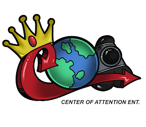 CENTER OF ATTENTION ENT . logo