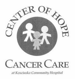 CENTER OF HOPE CANCER CARE AT KOSCIUSKO COMMUNITY HOSPITAL logo