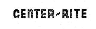 CENTER-RITE logo