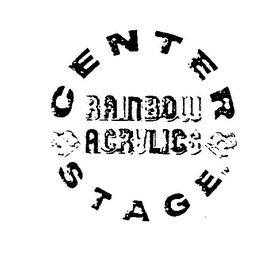 CENTER STAGE RAINBOW ACRYLICS logo