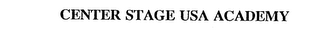 CENTER STAGE USA ACADEMY logo
