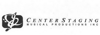 CENTER STAGING MUSICAL PRODUCTIONS INC logo