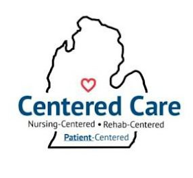 CENTERED CARE NURSING - CENTERED · REHAB CENTERED - PATIENT CENTERED logo