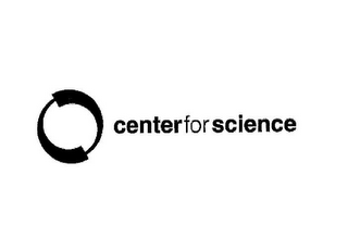 CENTERFORSCIENCE logo
