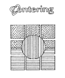 CENTERING logo