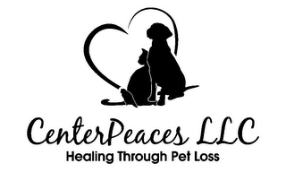 CENTERPEACES LLC HEALING THROUGH PET LOSS logo